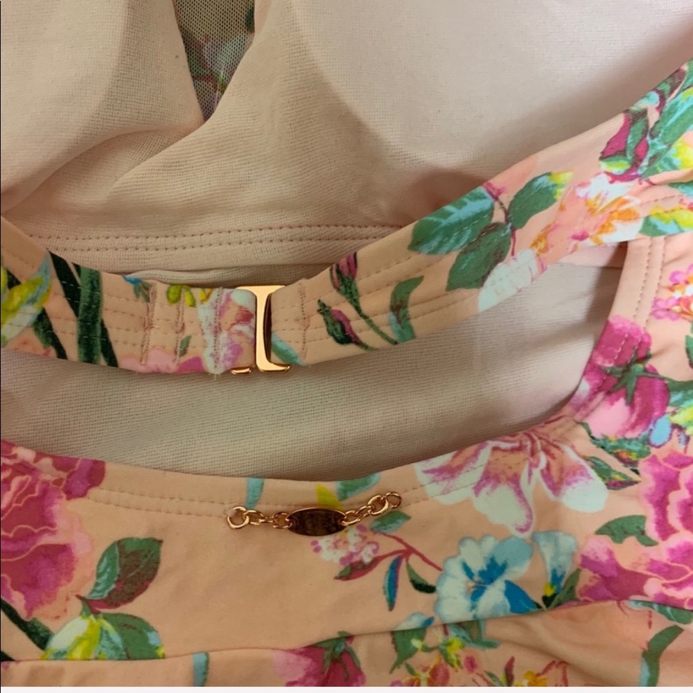 NWT Betsey Johnson Midnight Garden Tankini Top - Picture 7 of 8